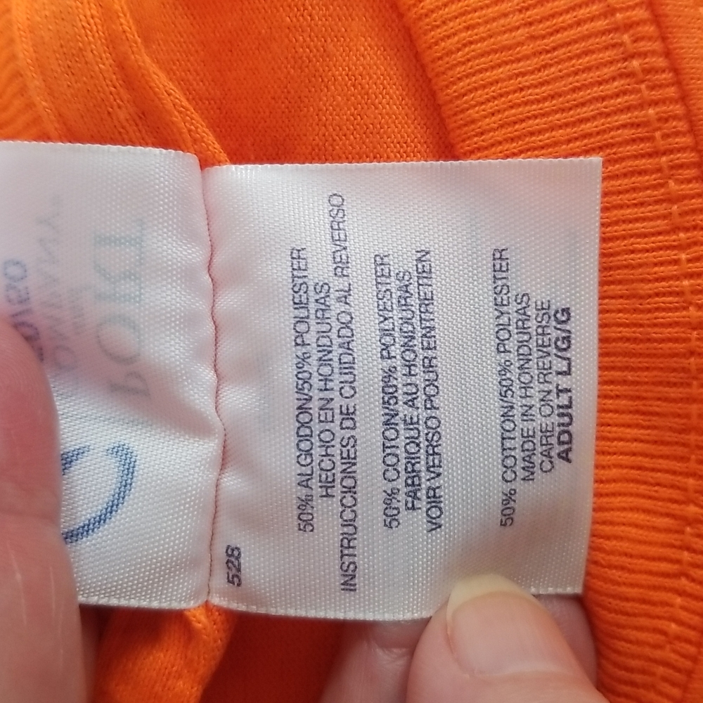 👕PORT CO ORANGE T-SHIRT - Picture 5 of 6